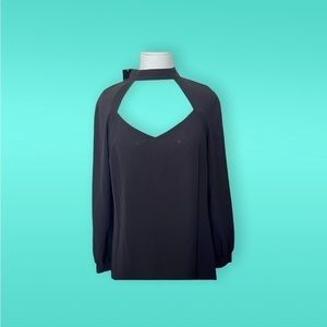 NWT Bebe black Stylish Shirt Size Small